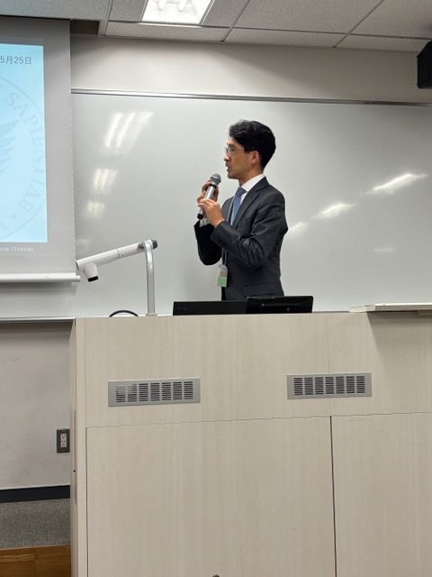 懇親会 澁谷理工学部長ご挨拶